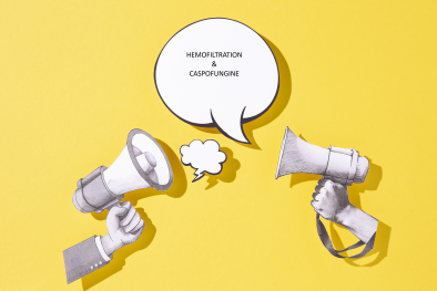 Hémofiltration et Caspofungine